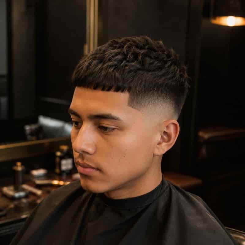 Fade limpio para hombre realizado en Barbería en El Marqués