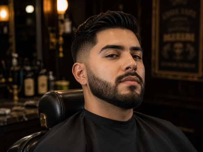 Combo de corte de cabello y arreglo de barba en El Marqués